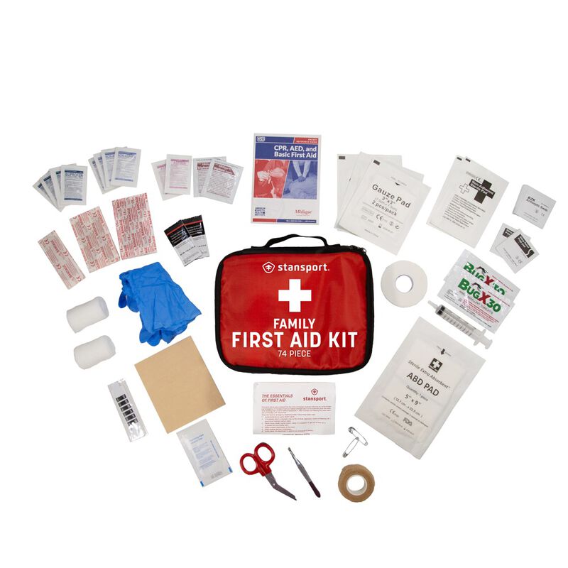 Stansport Family First Aid 74 Piece Kit