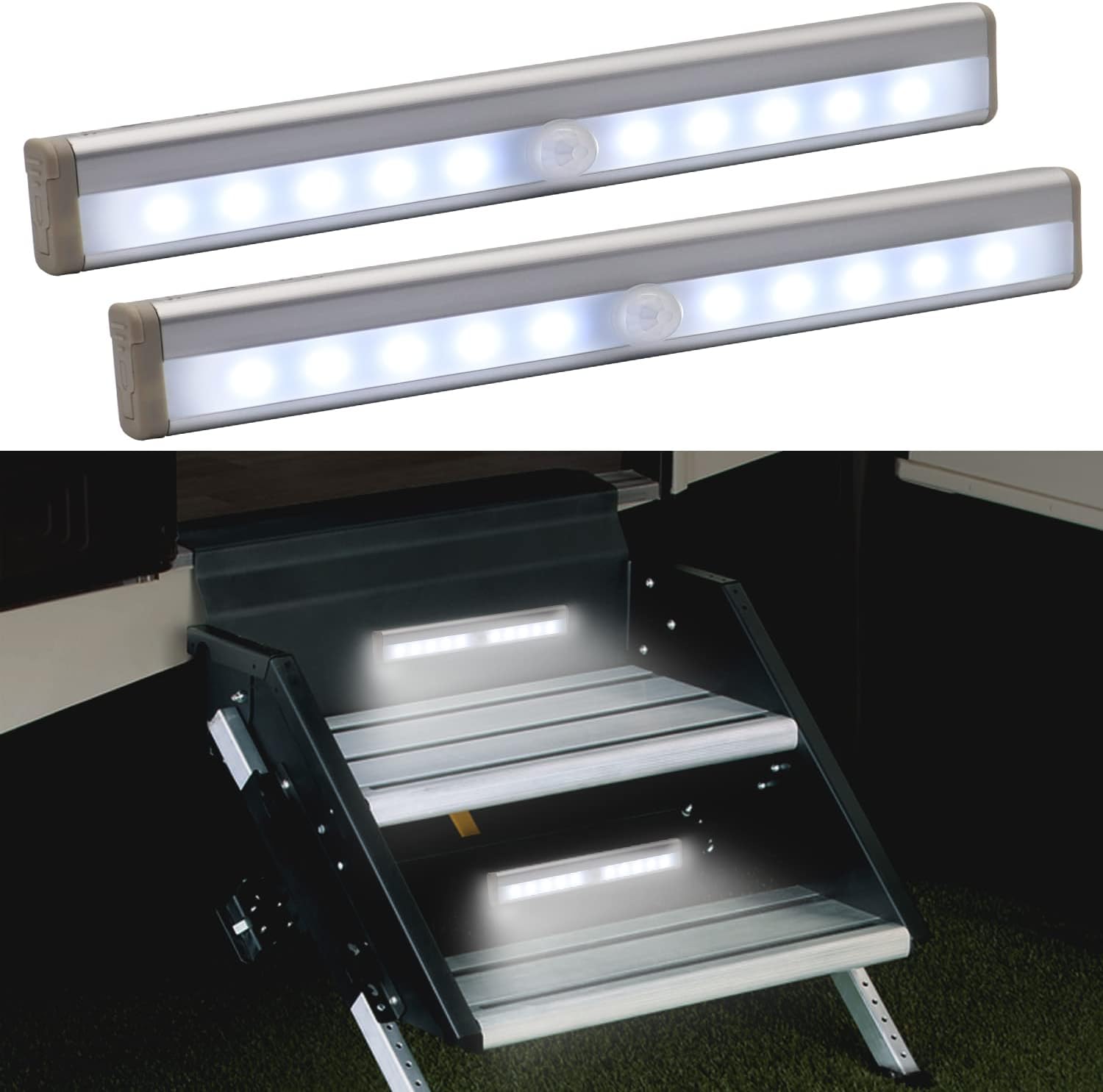 CCBASEBALL Motion Activated RV Step Lights